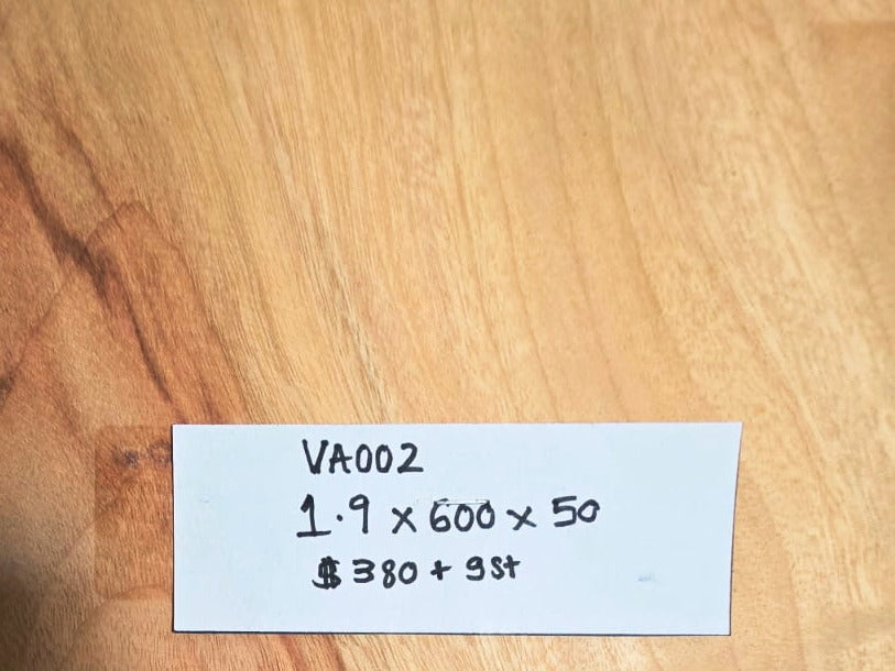 Camphor Laurel Timber Slab – Unique Australian Hardwood (Price per Slab)- Size: 1900 x 600 x 50mm